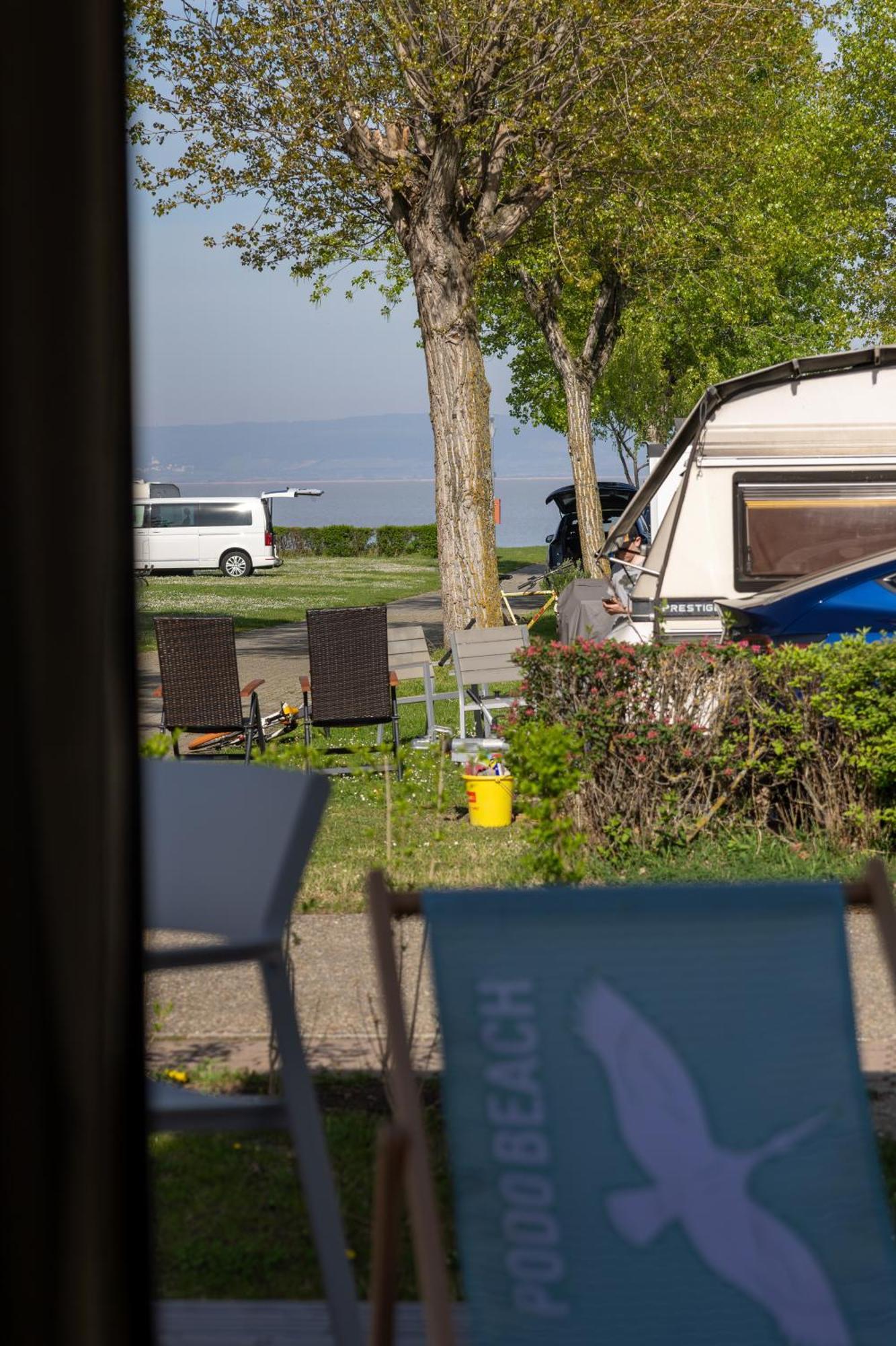 Mobile Homes Direkt Am Strand Des Neusiedler Sees 포돌스돌프앰씨 외부 사진
